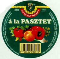 Ser Serwar a la pasztet, Polish cheese label
