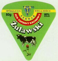 Ser Serwar żuławski, Polish cheese label